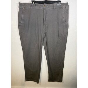 Duck Camp Gunner Field Pants Mens 42 R Gray Cordura Cotton Stretch Outdoor